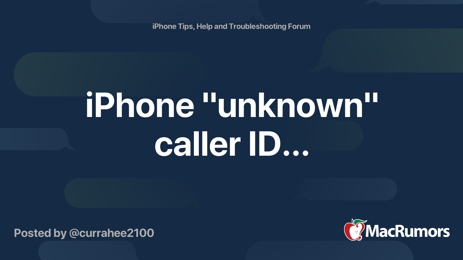 how to make an unknown caller id on iphone