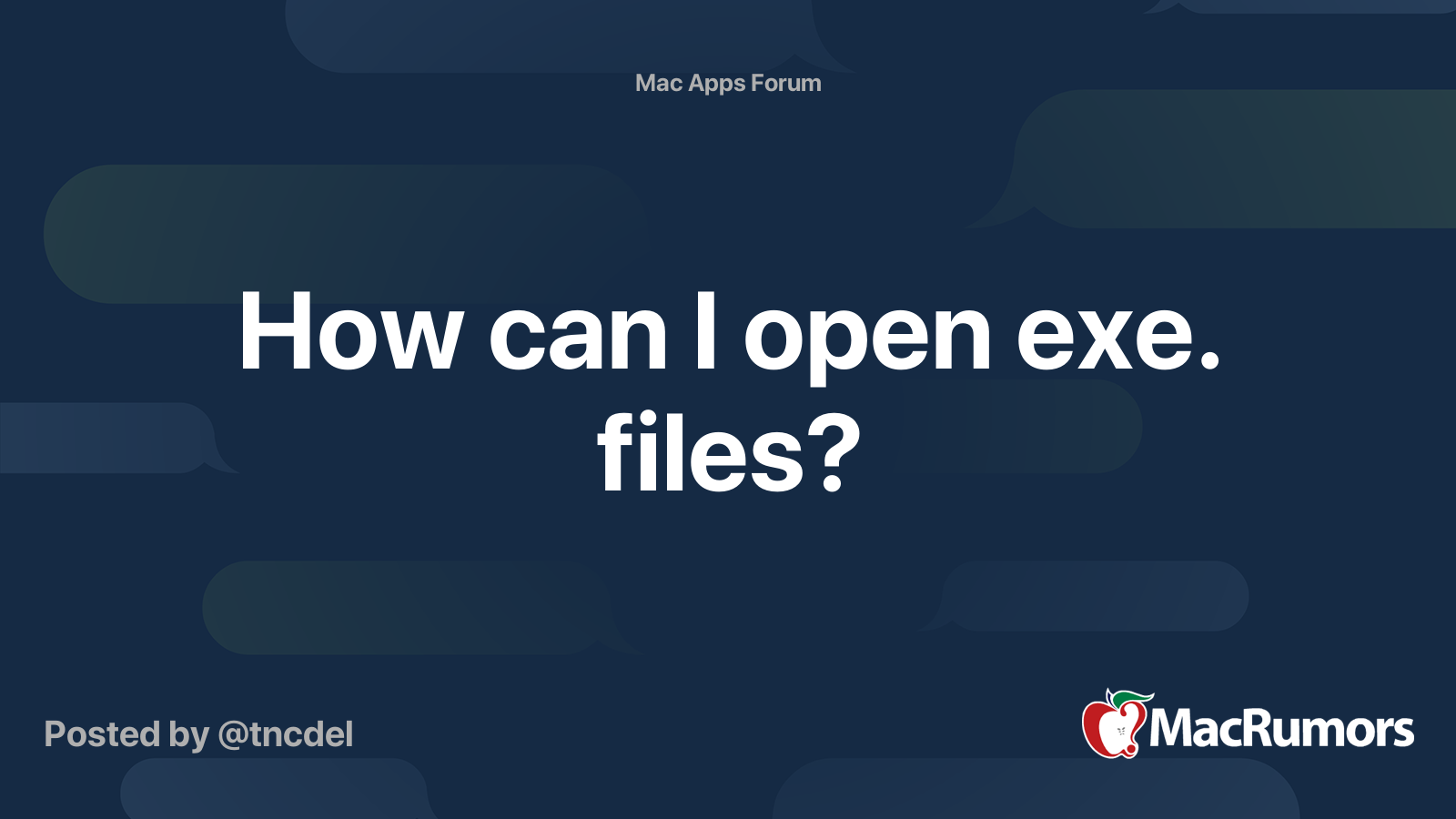 Download exe for mac