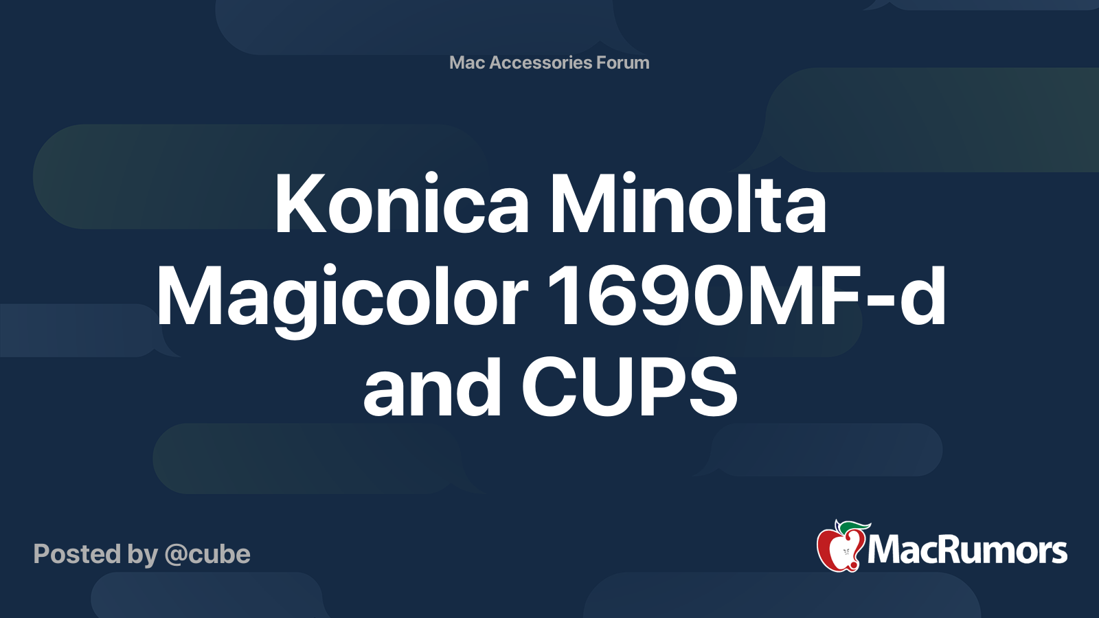 Free Software Printer Megicolor 1690Mf - Download Konica Minolta Magicolor 4695mf Driver Free ...