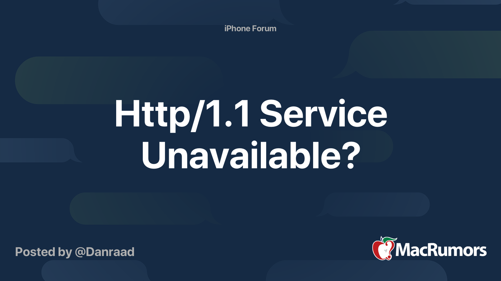 http-1-1-service-unavailable-macrumors-forums