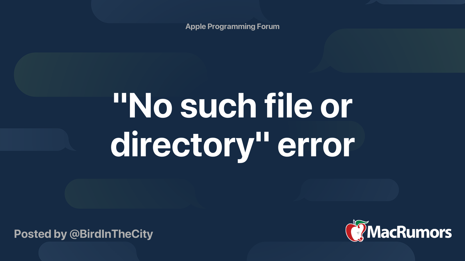 .bash_profile no such file or directory mac
