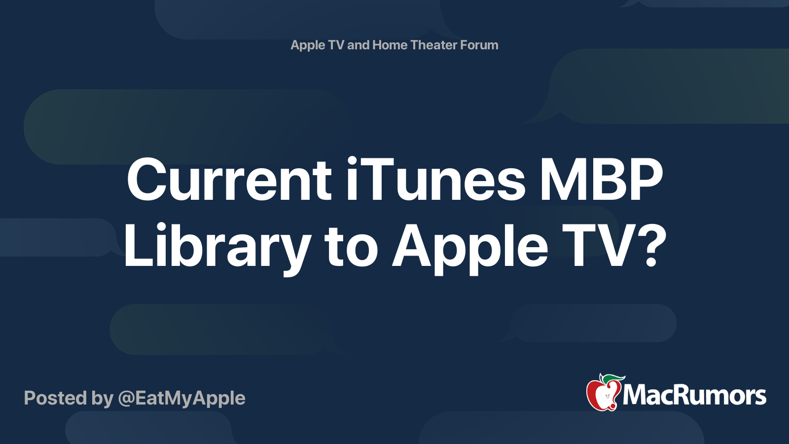 current-itunes-mbp-library-to-apple-tv-macrumors-forums