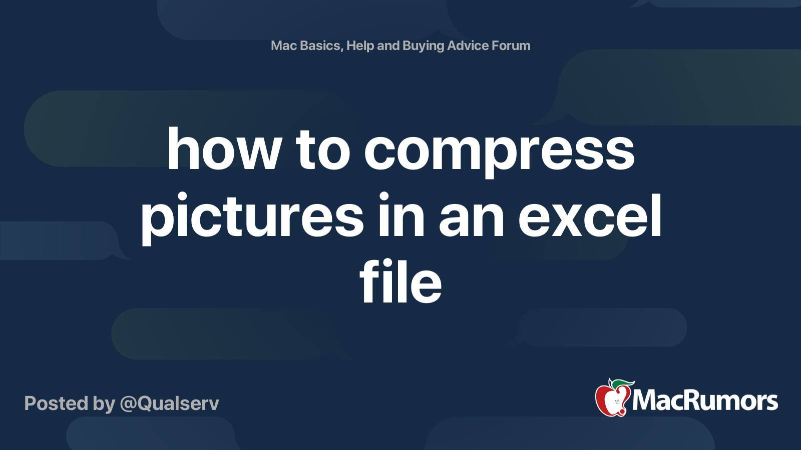 How to compress pictures in an excel file macrumors forums