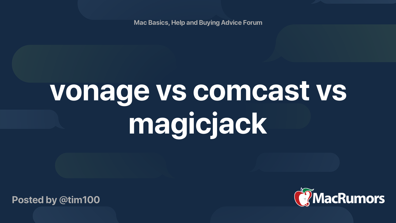 vonage vs comcast vs magicjack | MacRumors Forums
