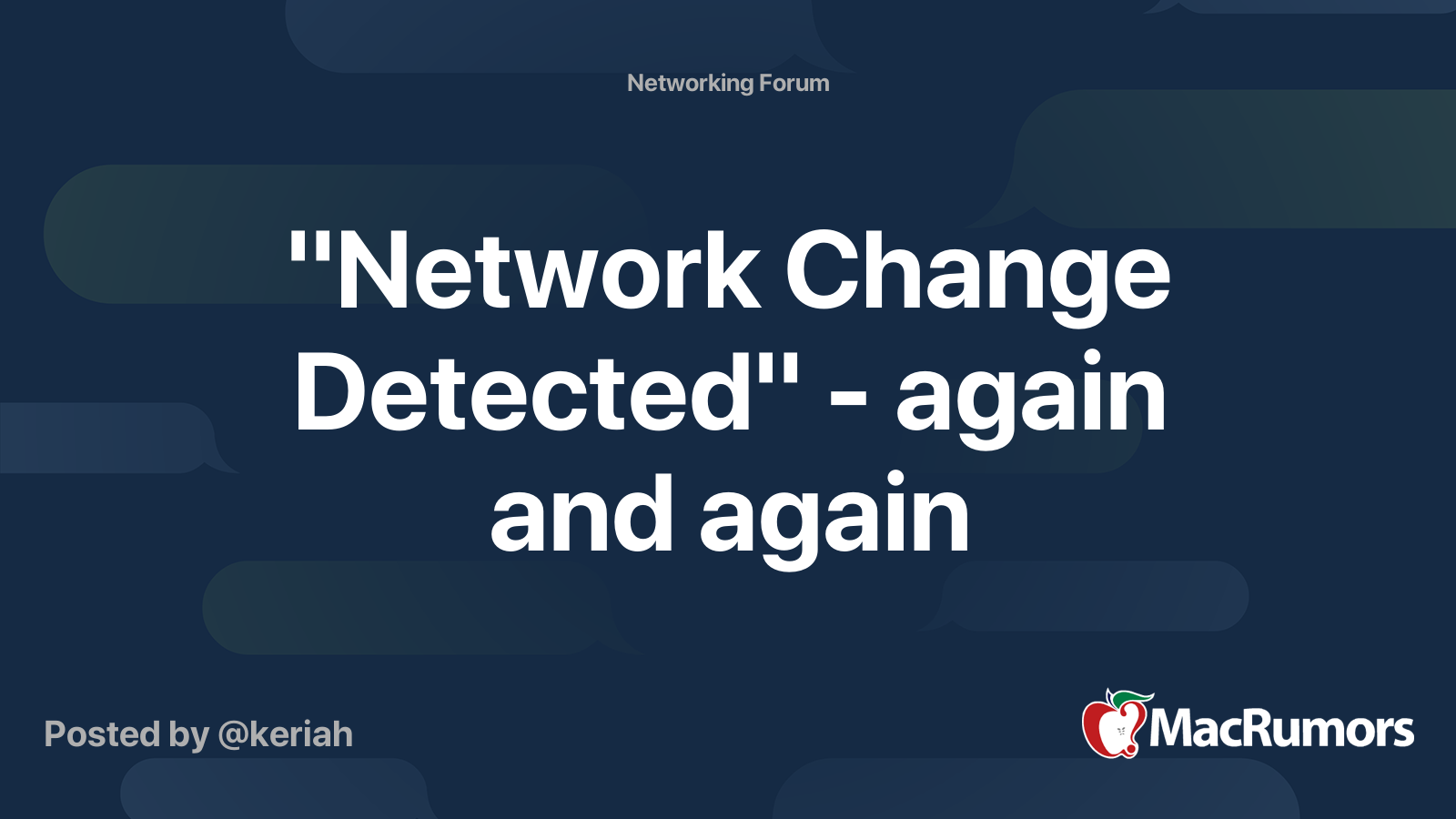 network-change-detected-again-and-again-macrumors-forums