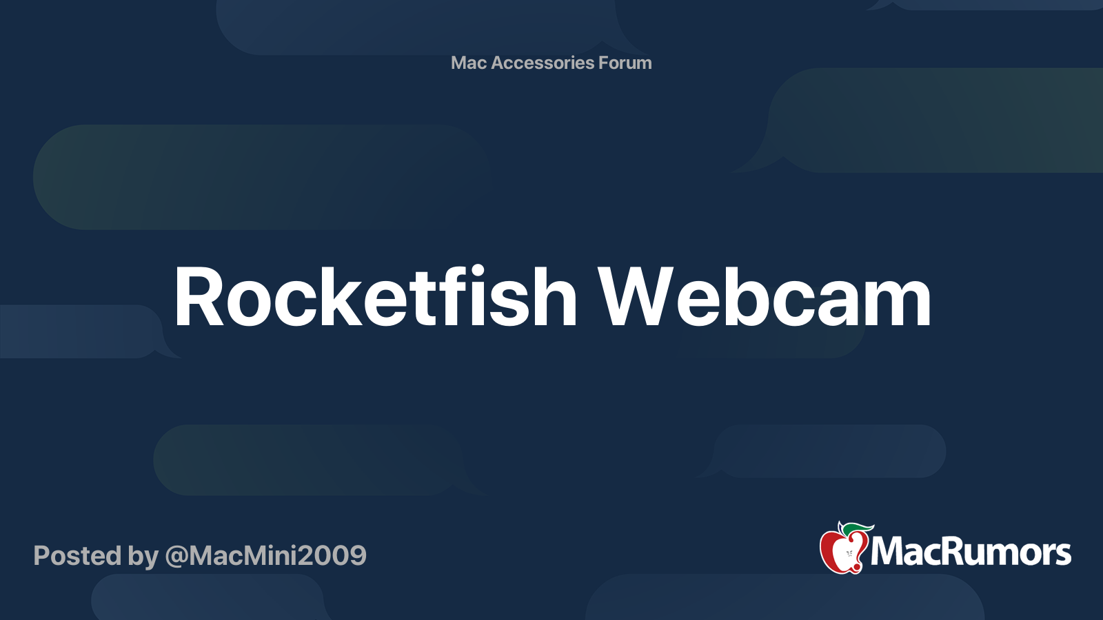 Rocketfish webcam driver install