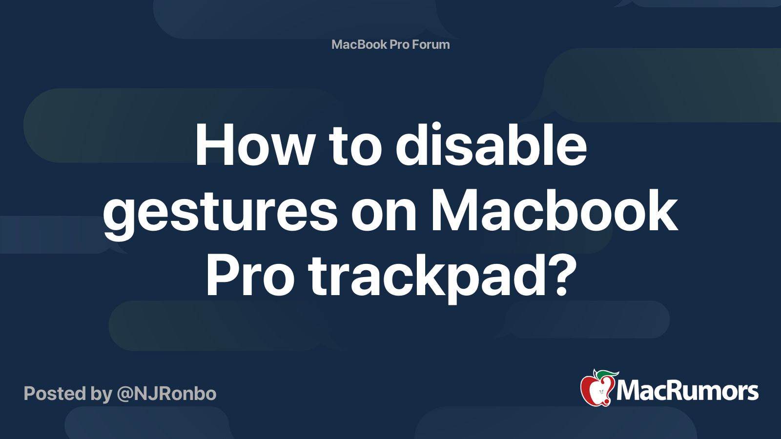 how-to-disable-gestures-on-macbook-pro-trackpad-macrumors-forums