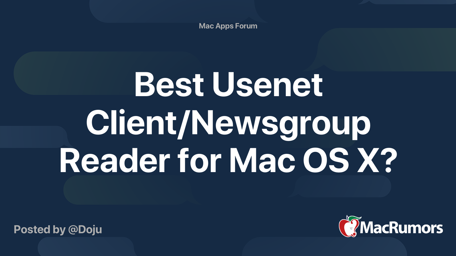 Best Usenet App For Mac