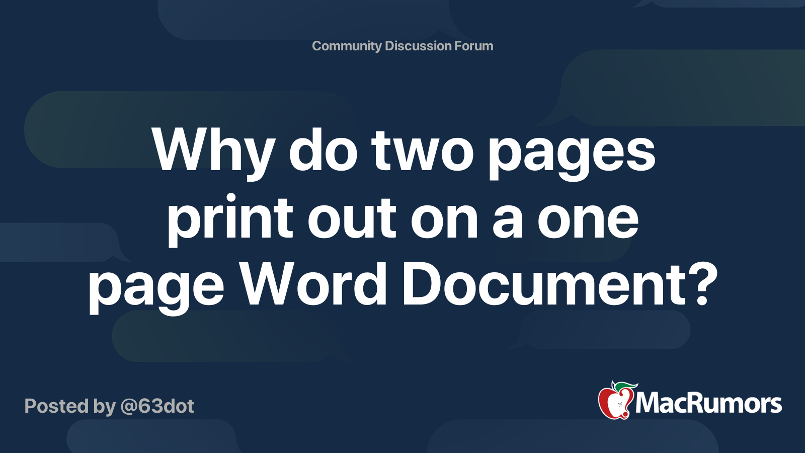 why-do-two-pages-print-out-on-a-one-page-word-document-macrumors-forums