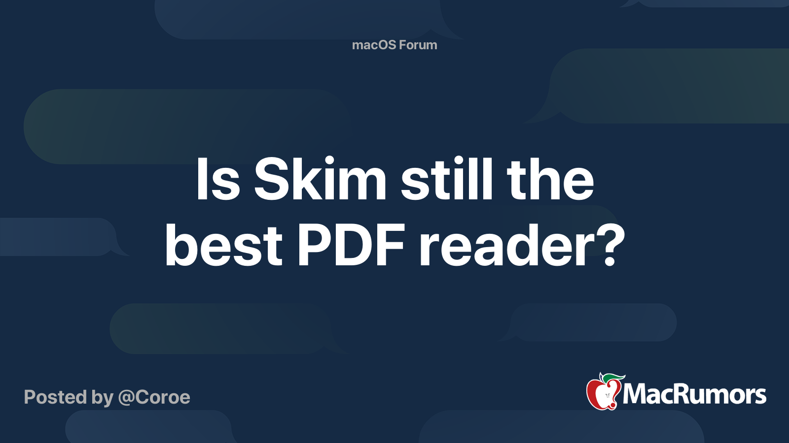 Skim Pdf Editor For Mac