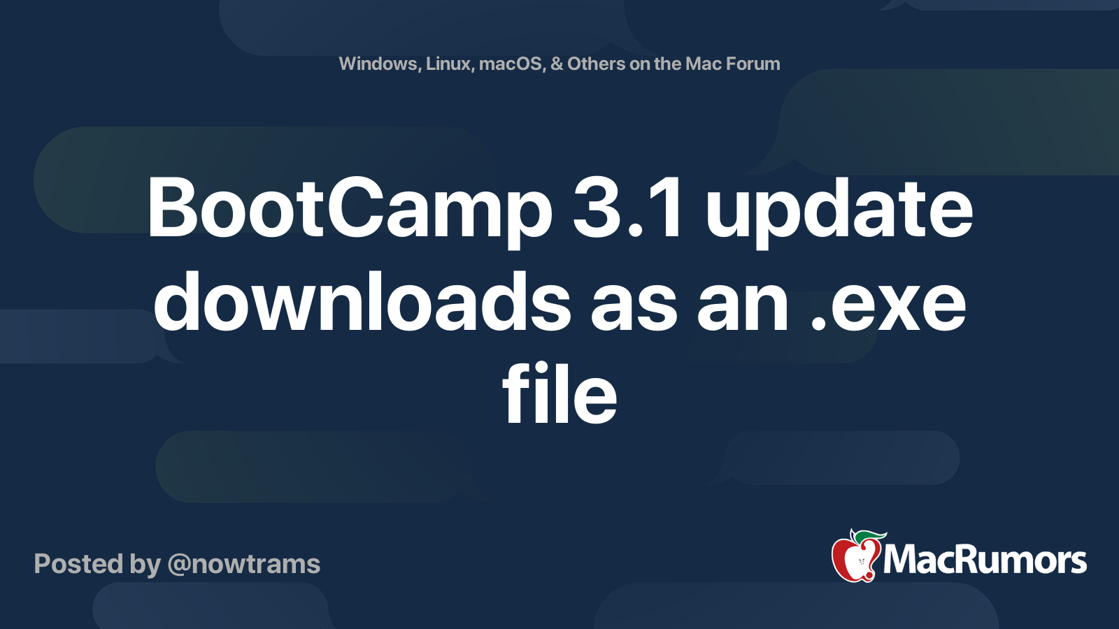 download bootcamp 3.1 free for mac