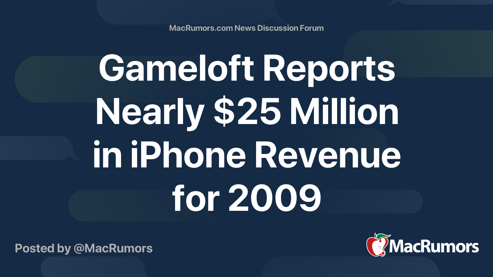 Gameloft Raked In $25 Million From The App Store In '09