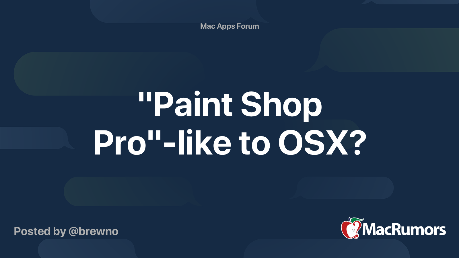 Paintshop Pro For Mac