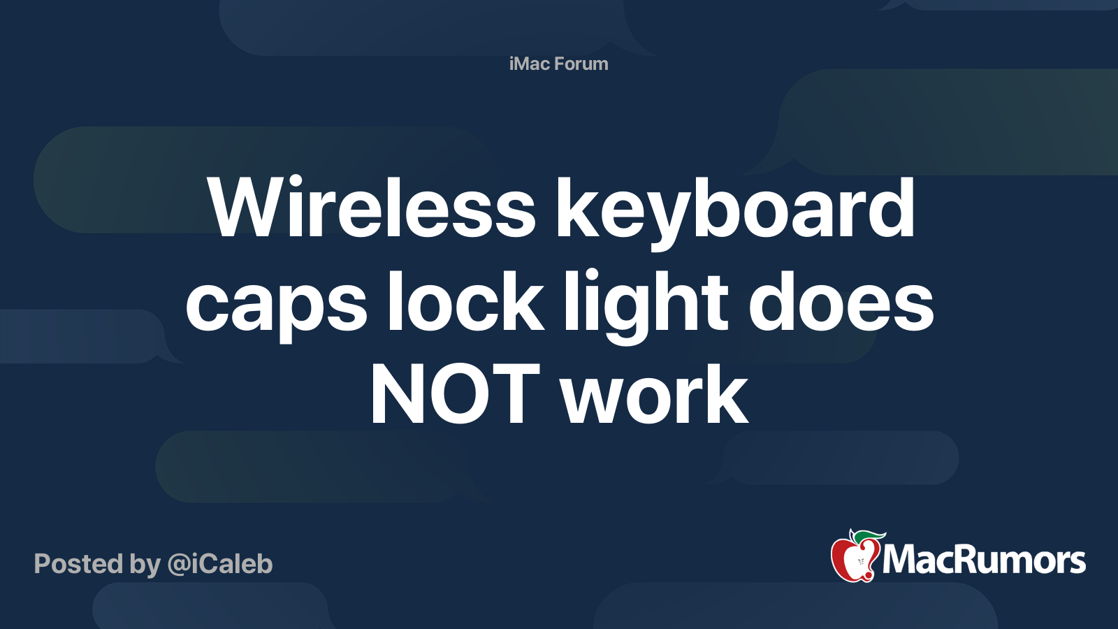 Wireless keyboard 2024 caps lock light