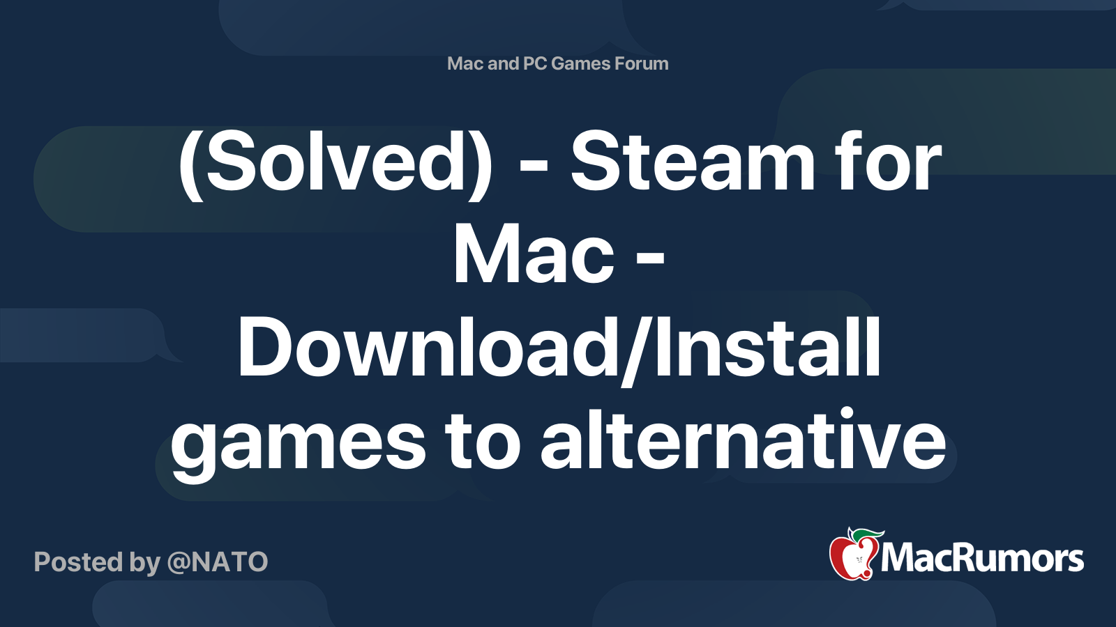 How to download and install Steam games on a Mac