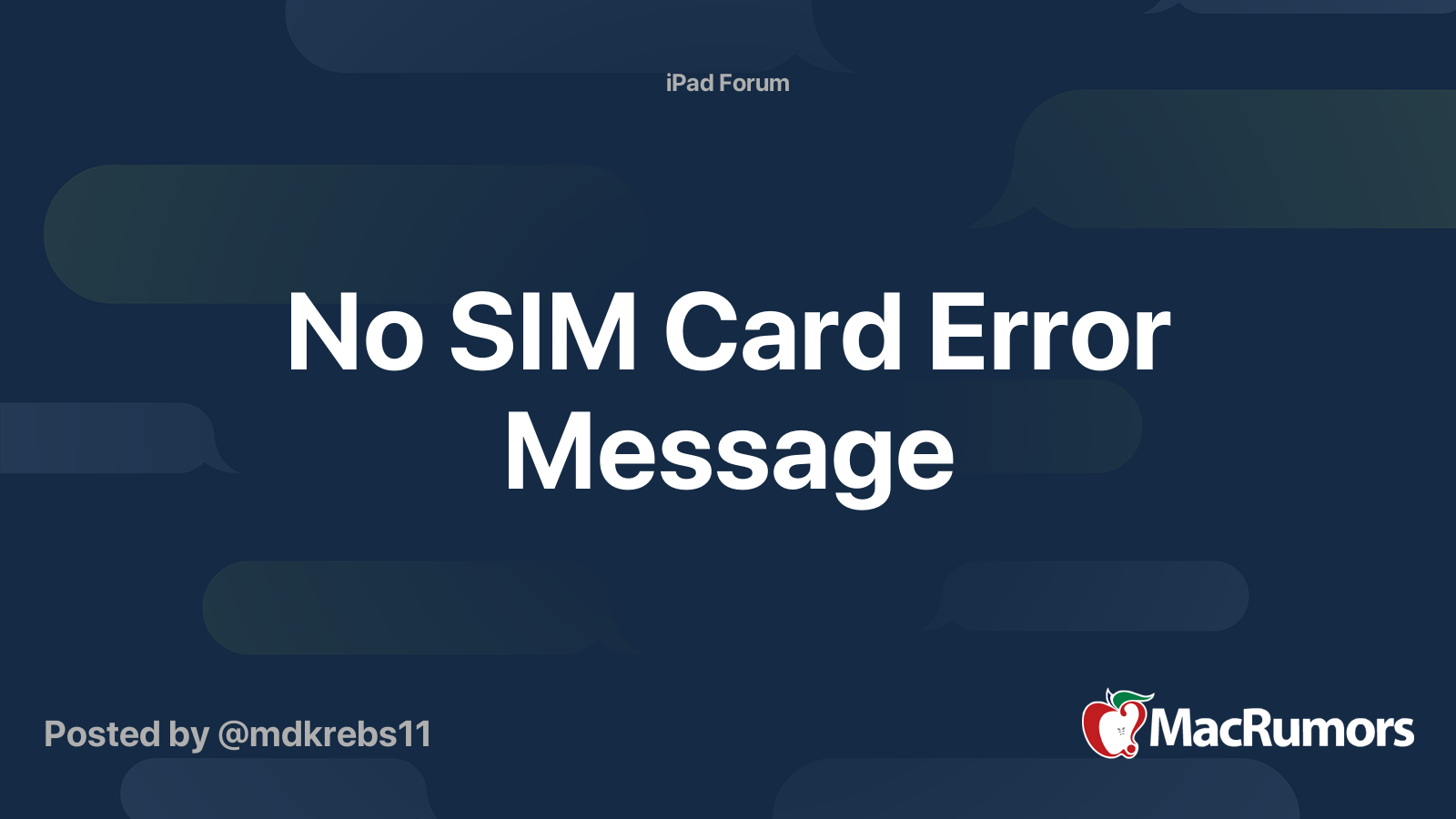 iphone 14 no sim card message