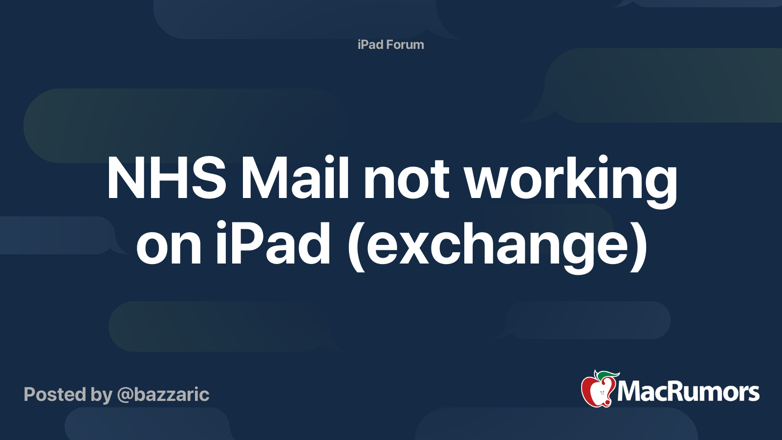 how to add nhs mail to ipad