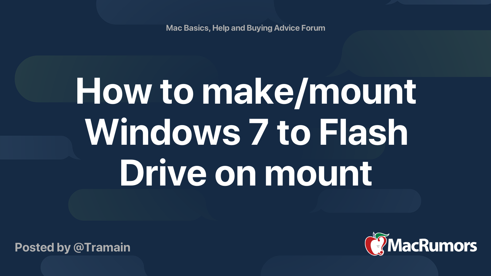 how-to-make-mount-windows-7-to-flash-drive-on-mount-macrumors-forums