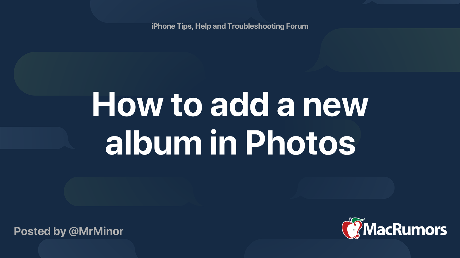 how-to-add-a-new-album-in-photos-macrumors-forums