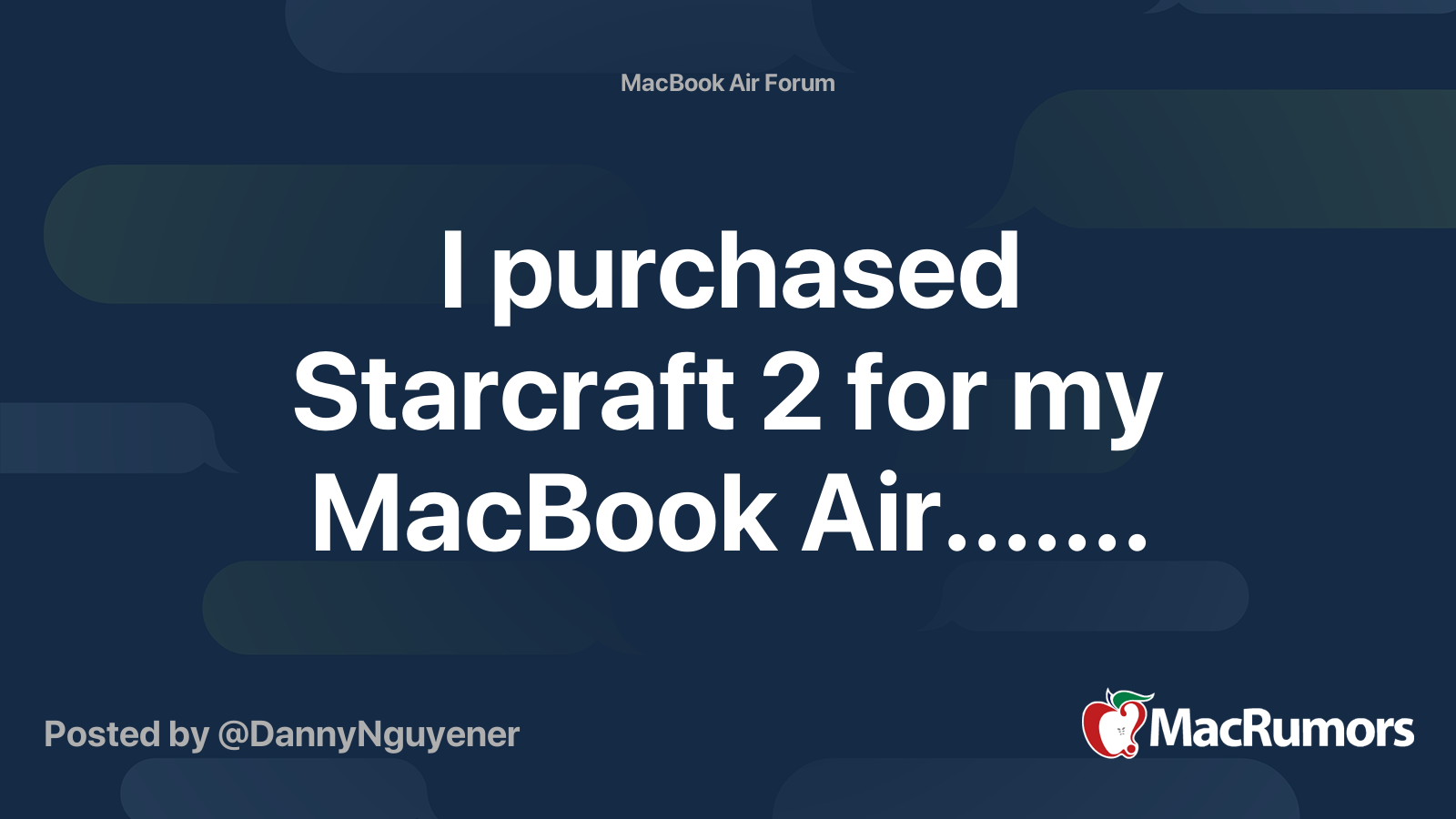 Real-Time Strategy Classic 'StarCraft' Becomes a Free Download for Mac -  MacRumors