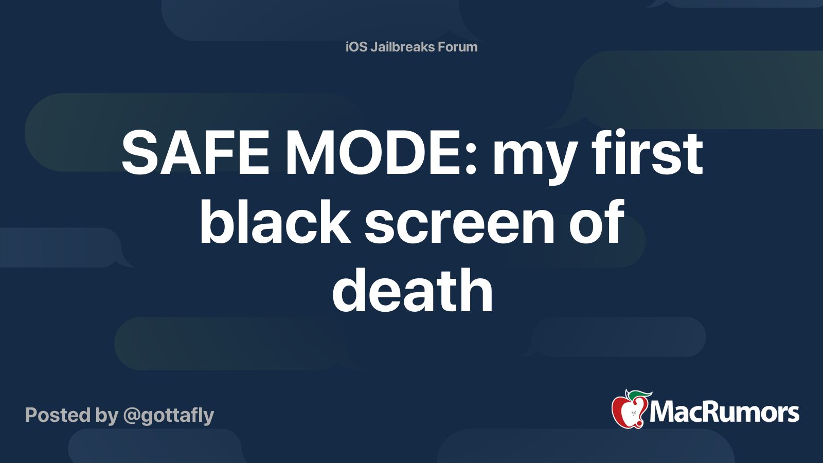 safe-mode-my-first-black-screen-of-death-macrumors-forums