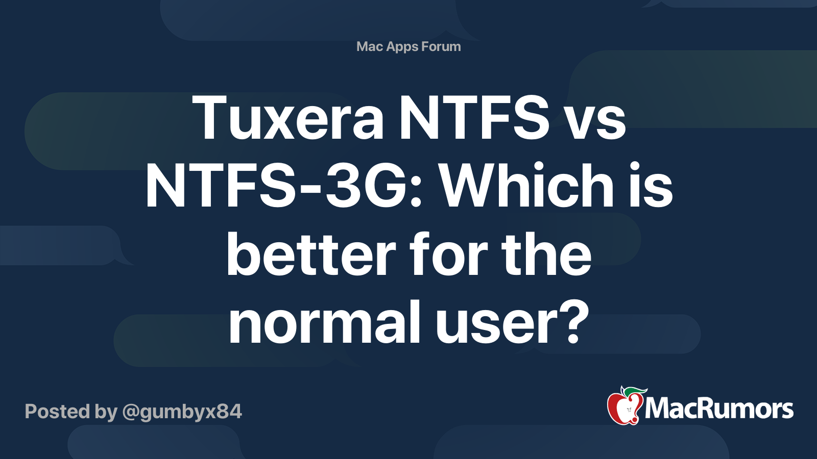 tuxera vs open ntfs-3g