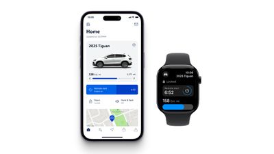 Приложение myVW от Volkswagen теперь доступно на Apple Watch