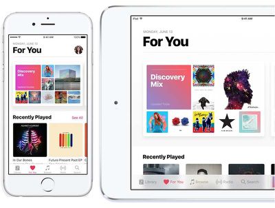 Apple Music iOS 10 iPhone iPad duo