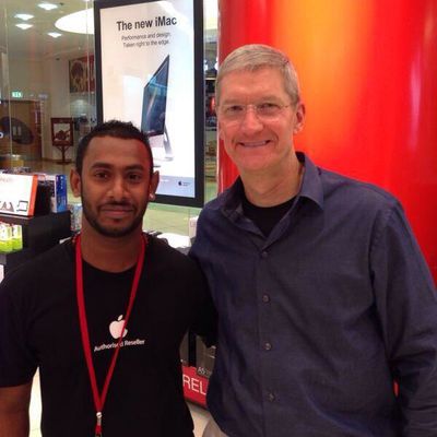 tim cook abu dhabi