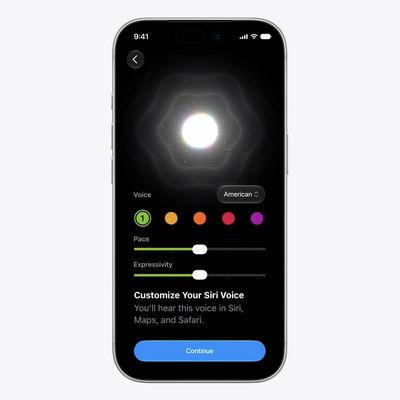 siri voice customization