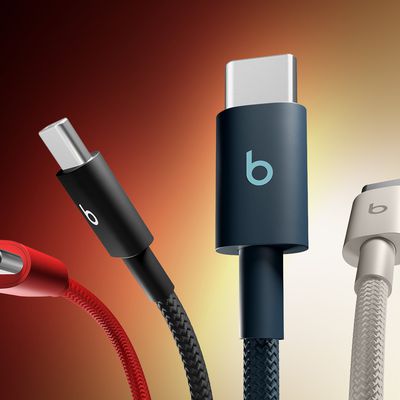 Beats Color Matched Charging Cables Feature