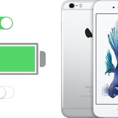 iphone 6s battery toggle