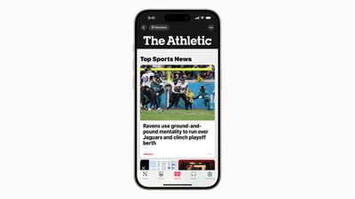 apple news the athletic