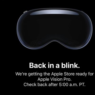 apple store down vision pro