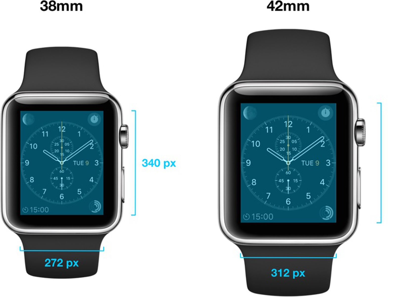 Iwatch 3 2025 38 vs 42