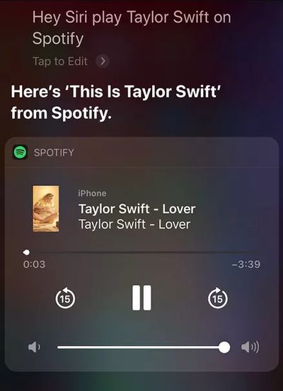 spotify ios 13 siri