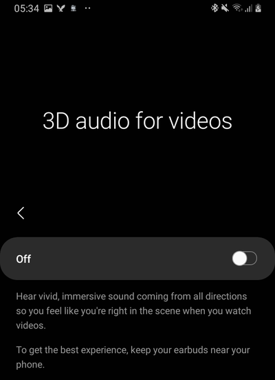 galaxy buds pro 3d audio