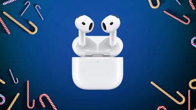 airpods 4 bastón de caramelo