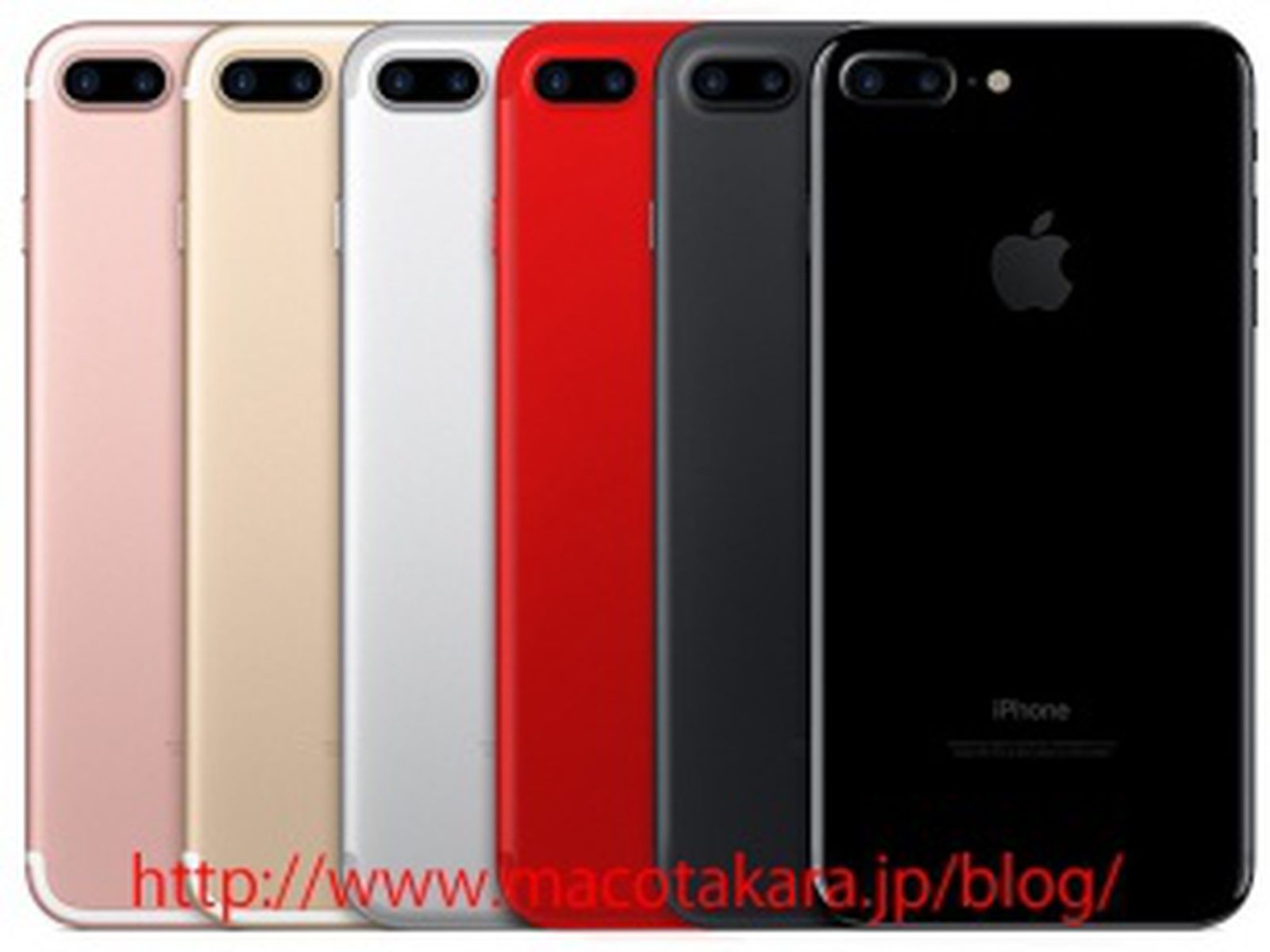 Iphone 7s And Iphone 7s Plus Said To Come In All New Red Color Lack New Design And Wireless Charging Macrumors