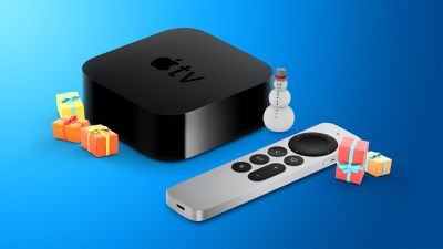 apple tv hd holiday image