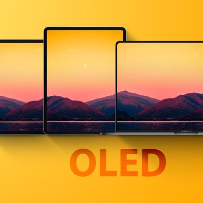 Oled iPads and MackBook Pro