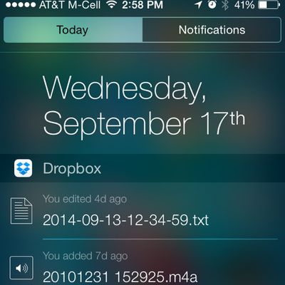 dropboxwidget