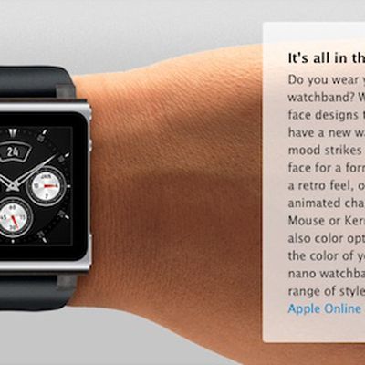 ipod nano wristwatch