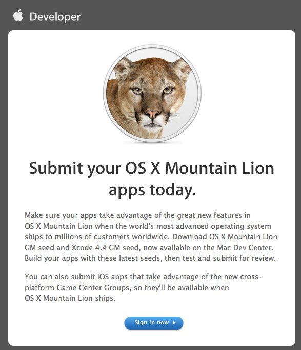 Apple Begins Accepting OS X Mountain Lion Apps for Mac App Store ...
