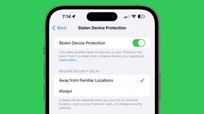 محافظت از دستگاه دزدیده شده iOS 17 4