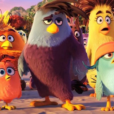 angry birds movie screen