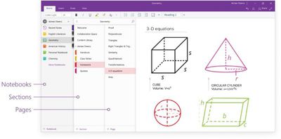 Redesigning OneNote 1