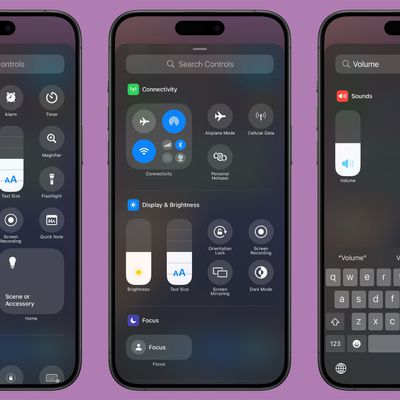 ios 18 control center gallery