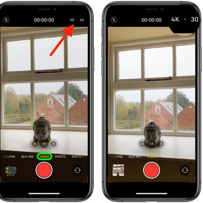 how to change video quality camera app iphone 11