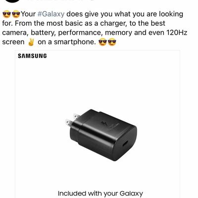 samsung charger post
